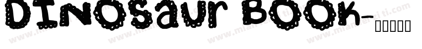 DINosaur Book字体转换